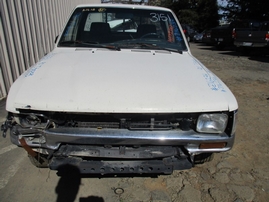 1990 TOYOTA TRUCK DLX WHITE STD CAB 2.4L AT 2WD Z16234